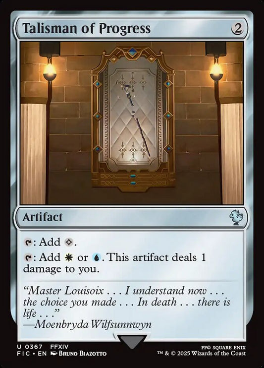 Talisman of Progress - FIC - 367