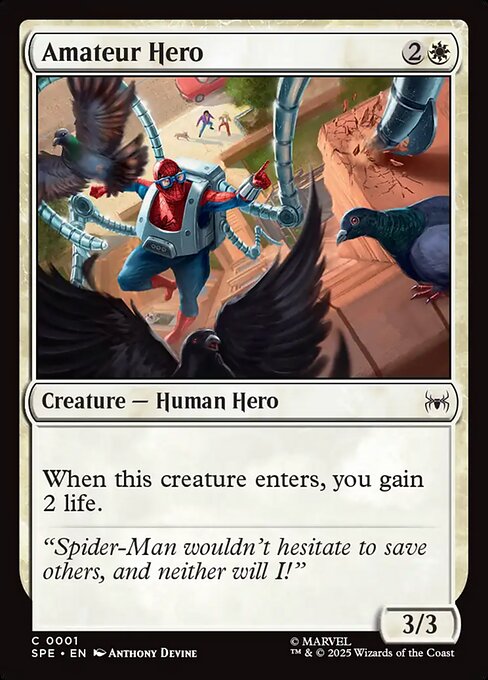 Amateur Hero - SPE - 1