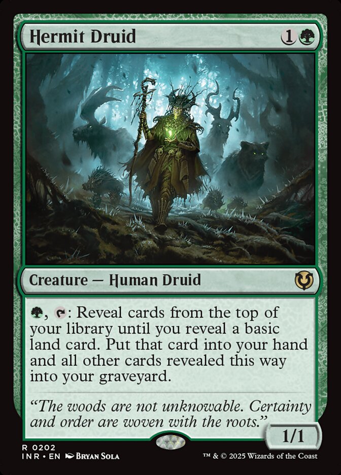 Hermit Druid - foil - INR - 202
