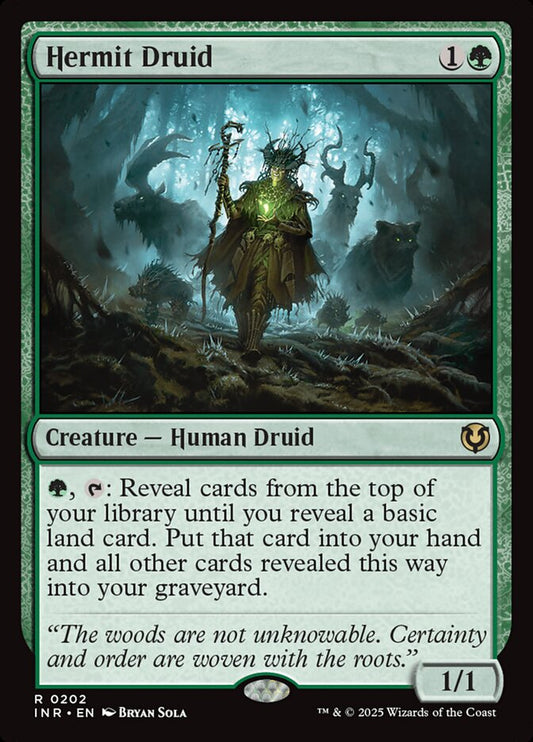 Hermit Druid - foil - INR - 202