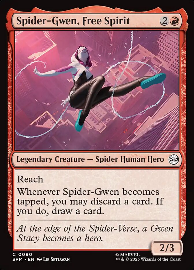 Spider-Gwen, Free Spirit - SPM - 90