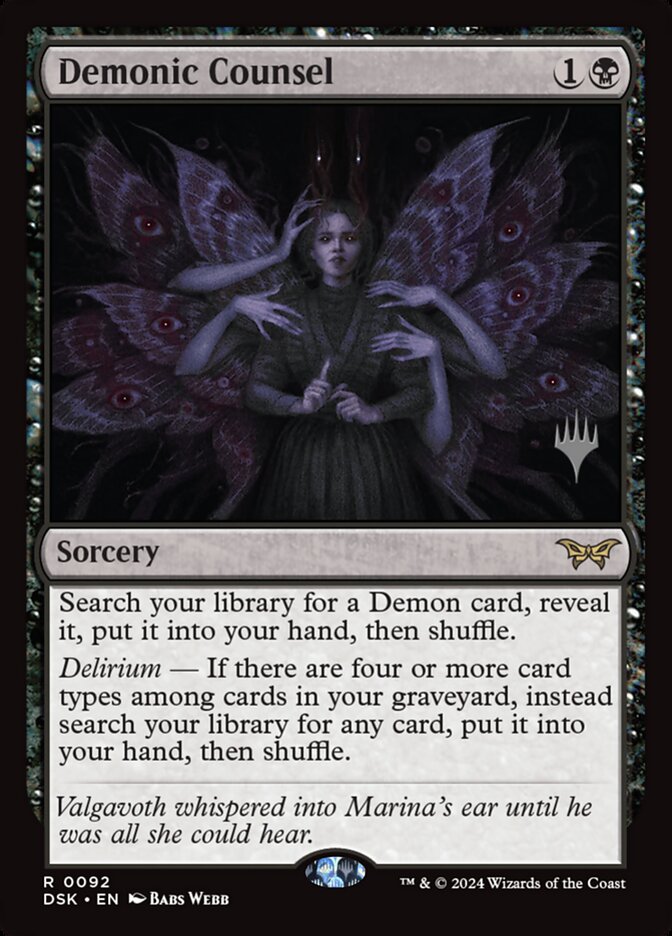 Demonic Counsel - foil - PDSK - 92p