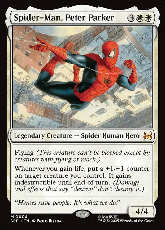 Spider-Man, Peter Parker - foil - SPE - 4