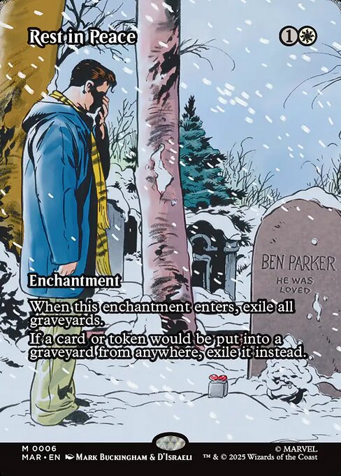 Rest in Peace - MAR - 6