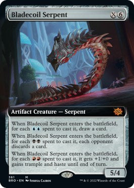 Bladecoil Serpent (Extended Art)