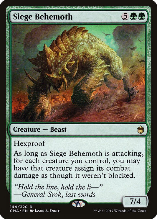 Siege Behemoth - CMA - 144