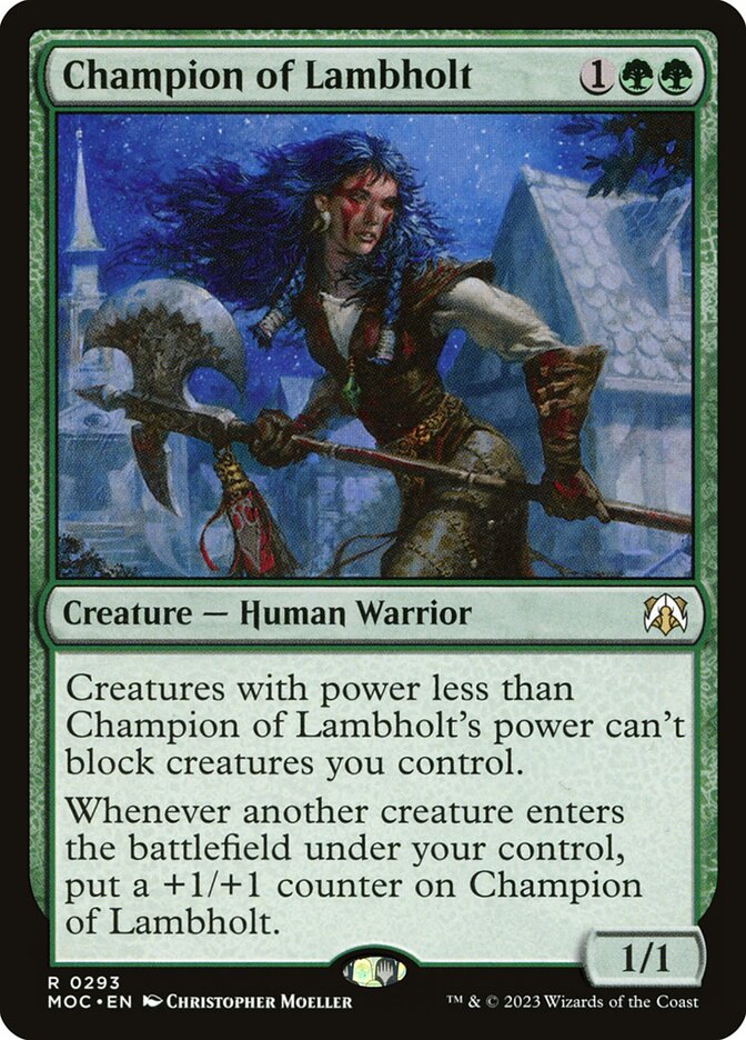Champion of Lambholt - MOC - 293