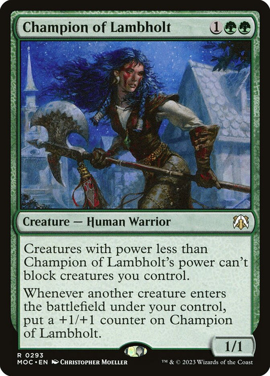 Champion of Lambholt - MOC - 293