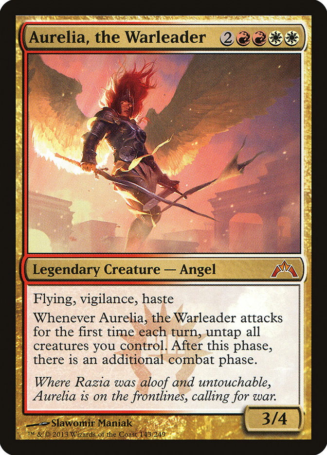 Aurelia, the Warleader - foil - GTC - 143