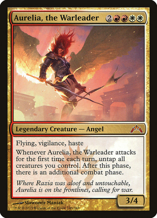 Aurelia, the Warleader - foil - GTC - 143