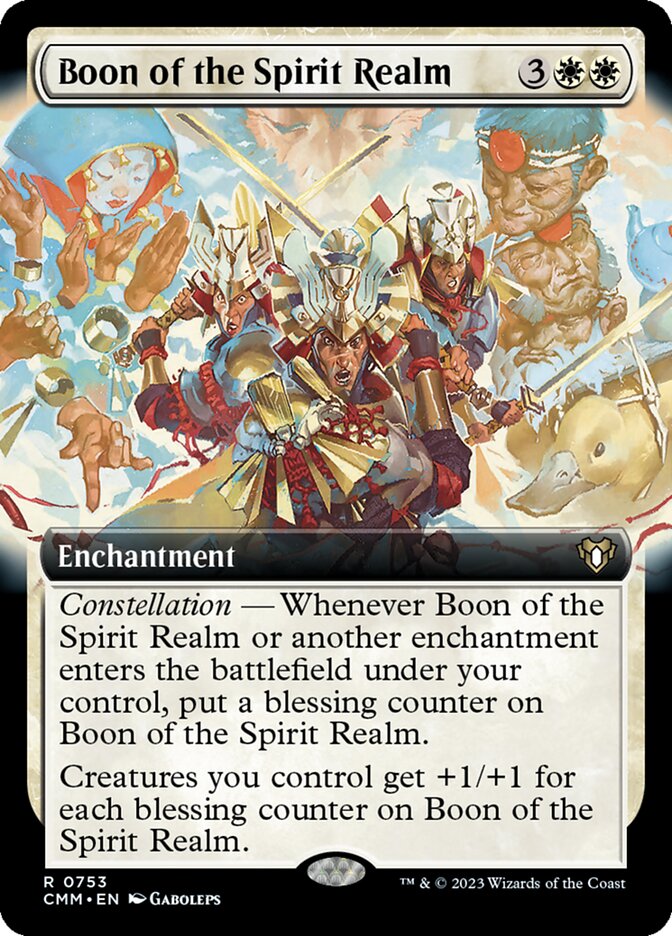 Boon of the Spirit Realm - foil - CMM - 753