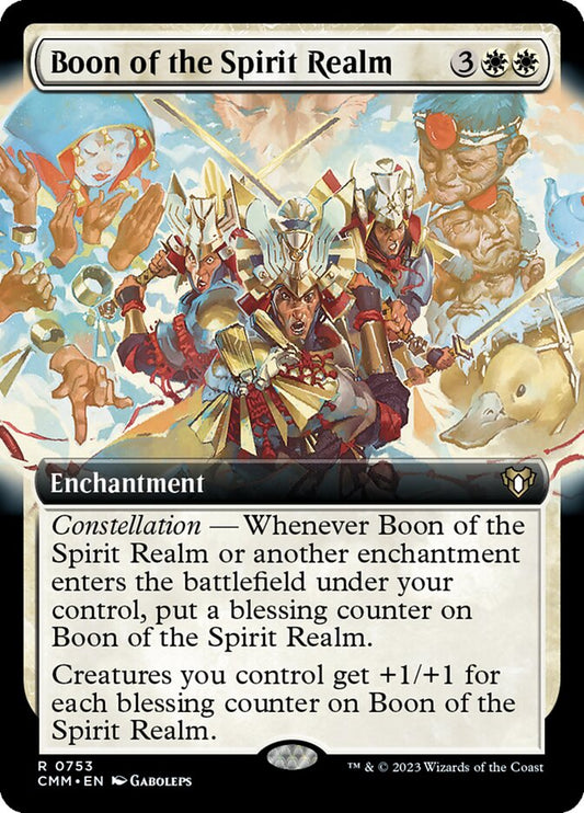 Boon of the Spirit Realm - foil - CMM - 753