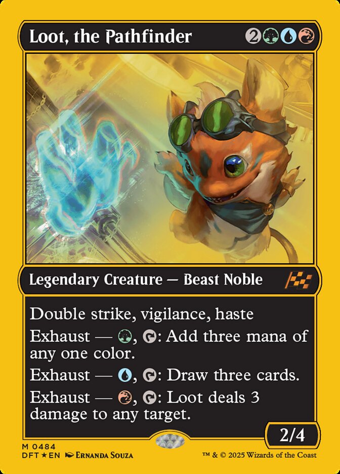 Loot, the Pathfinder - foil - DFT - 484