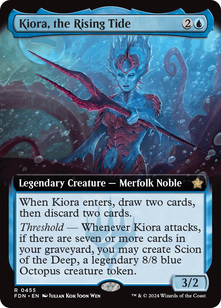 Kiora, the Rising Tide (Extended Art)