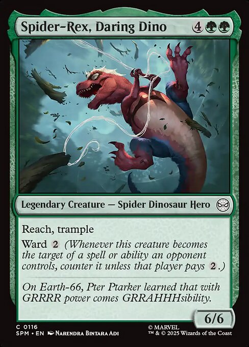 Spider-Rex, Daring Dino - SPM - 116