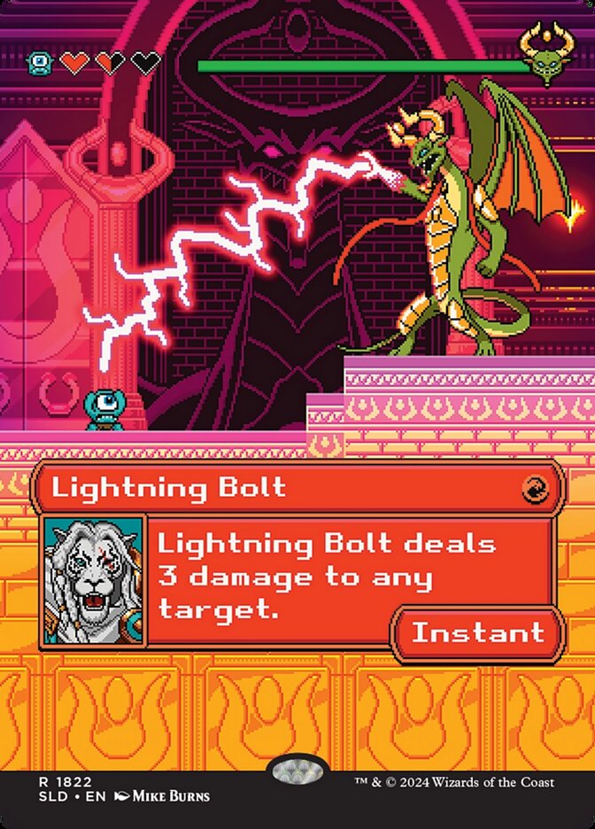 Lightning Bolt - foil - SLD - 1822