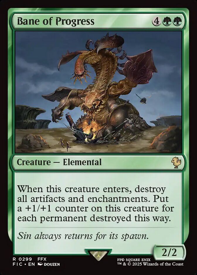 Bane of Progress - FIC - 299