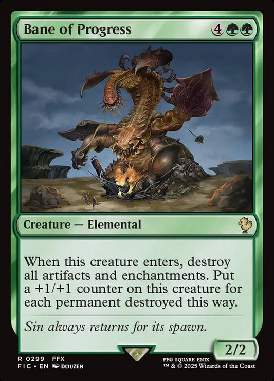 Bane of Progress - FIC - 299