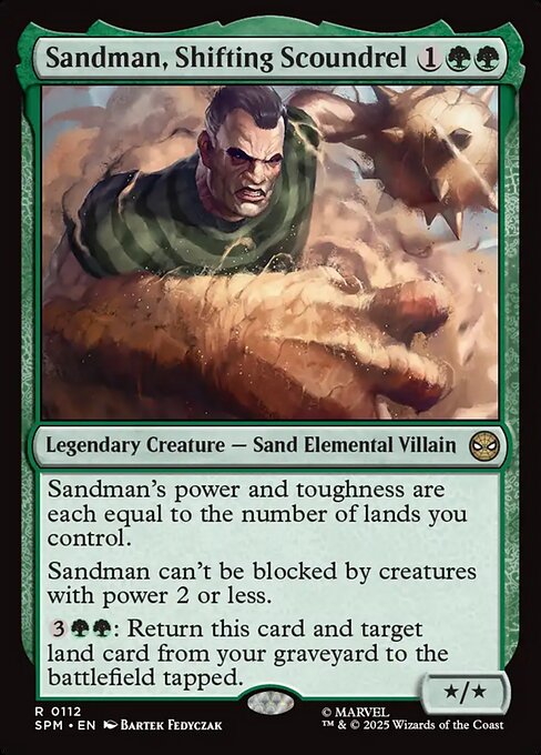 Sandman, Shifting Scoundrel - SPM - 112