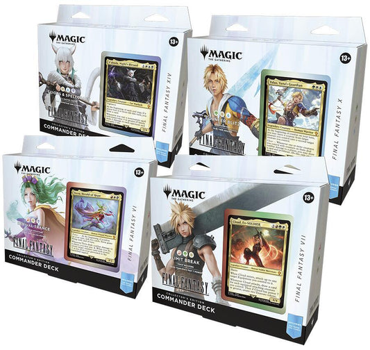 FINAL FANTASY Commander Deck Display (Collector's Edition) - Commander: FINAL FANTASY