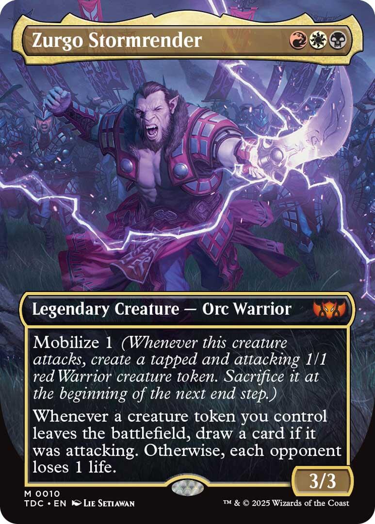 Zurgo Stormrender (Borderless)
