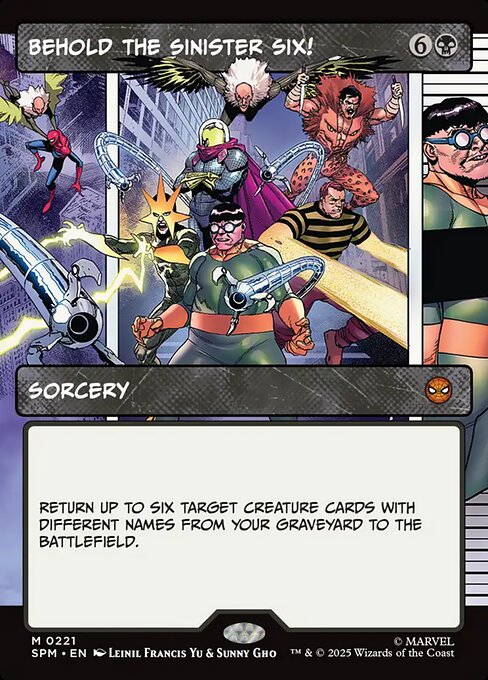 Behold the Sinister Six! - SPM - 221
