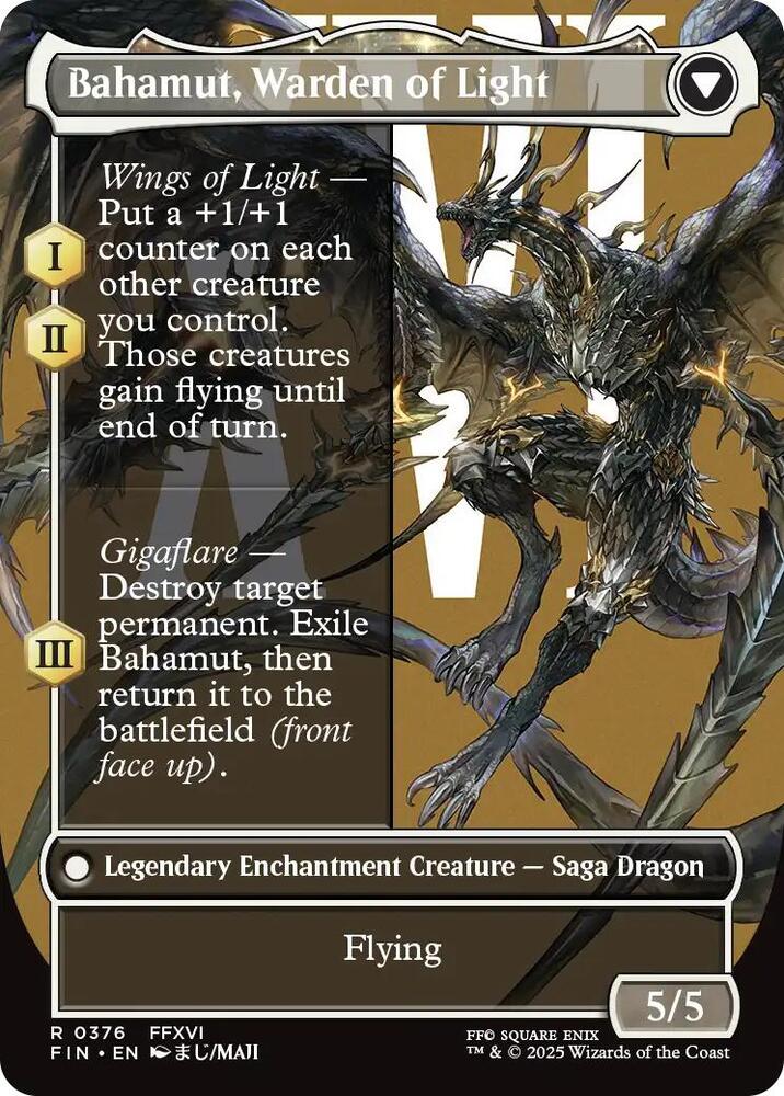 Dion, Bahamut's Dominant (Borderless) (Back)