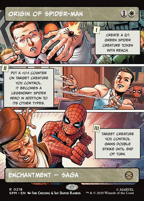 Origin of Spider-Man - SPM - 218
