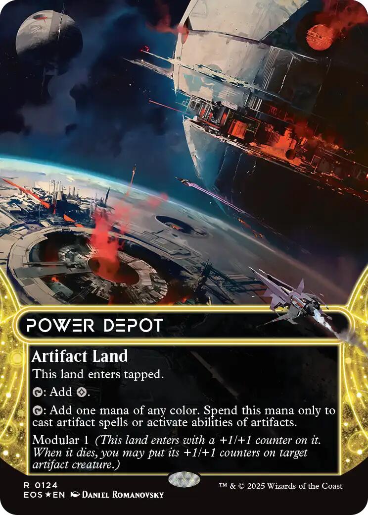 Power Depot (0124) (Borderless) (Galaxy Foil)