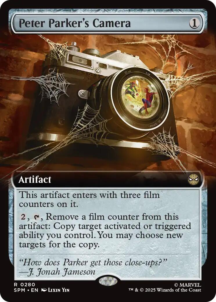 Peter Parker's Camera (Extended Art)