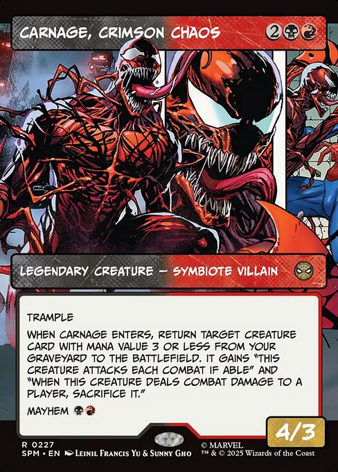 Carnage, Crimson Chaos - SPM - 227