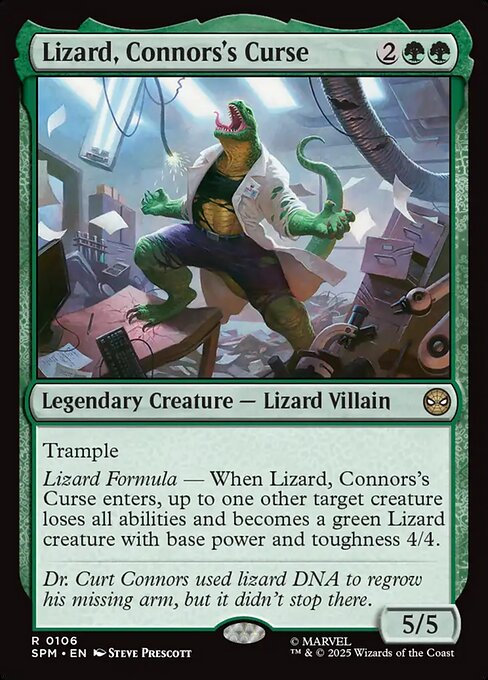 Lizard, Connors's Curse - SPM - 106