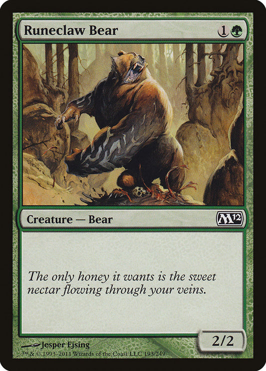 Runeclaw Bear - M12 - 193