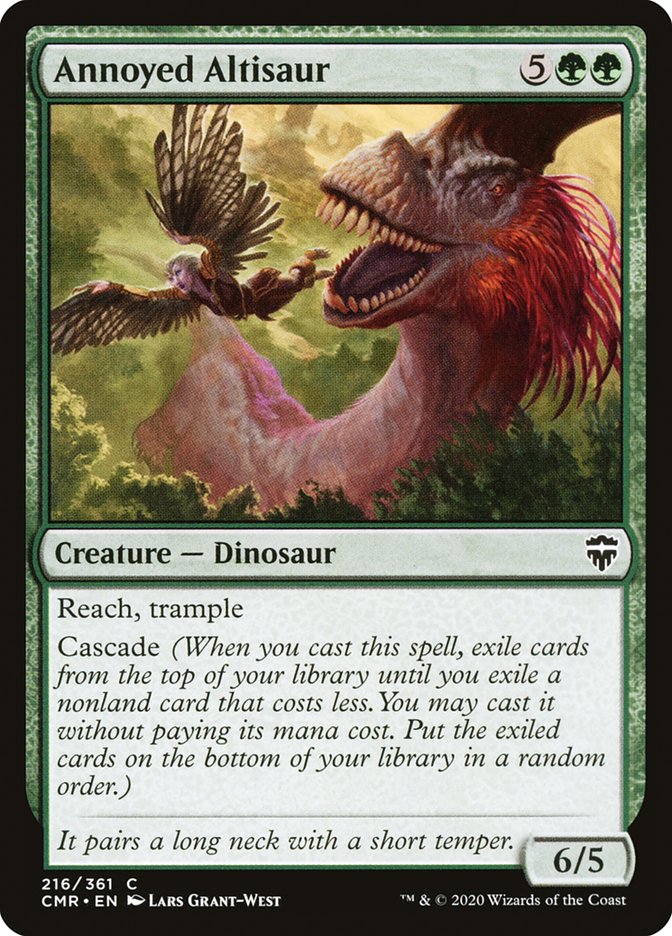Annoyed Altisaur - foil - CMR - 216