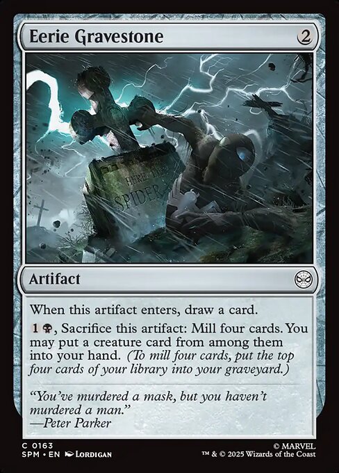 Eerie Gravestone - SPM - 163