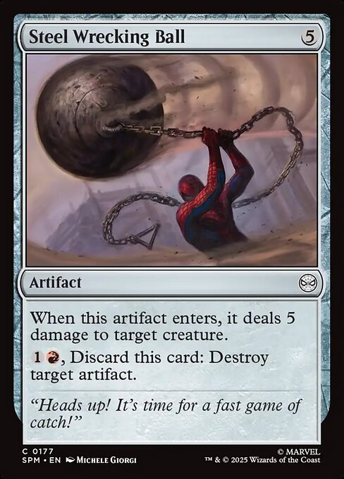 Steel Wrecking Ball - SPM - 177