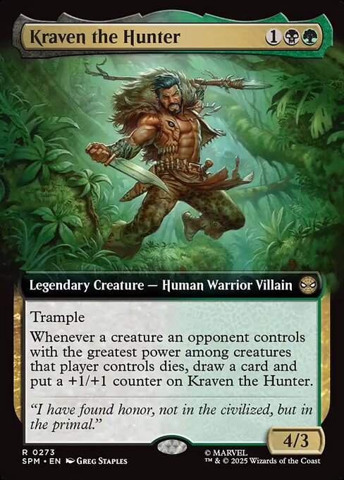 Kraven the Hunter - SPM - 273