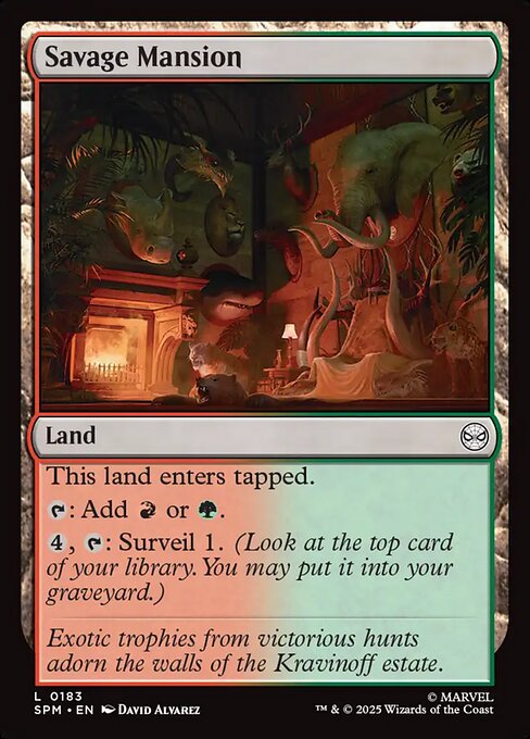 Savage Mansion - SPM - 183