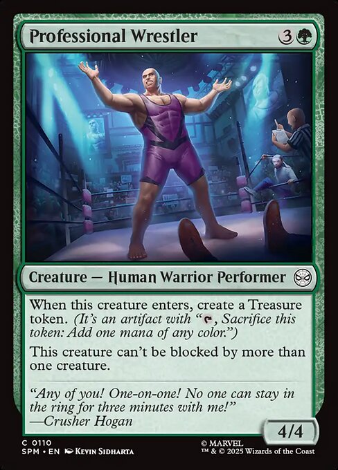 Professional Wrestler - SPM - 110