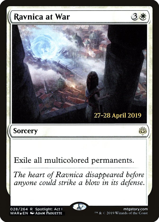 Ravnica at War - foil - PWAR - 28s