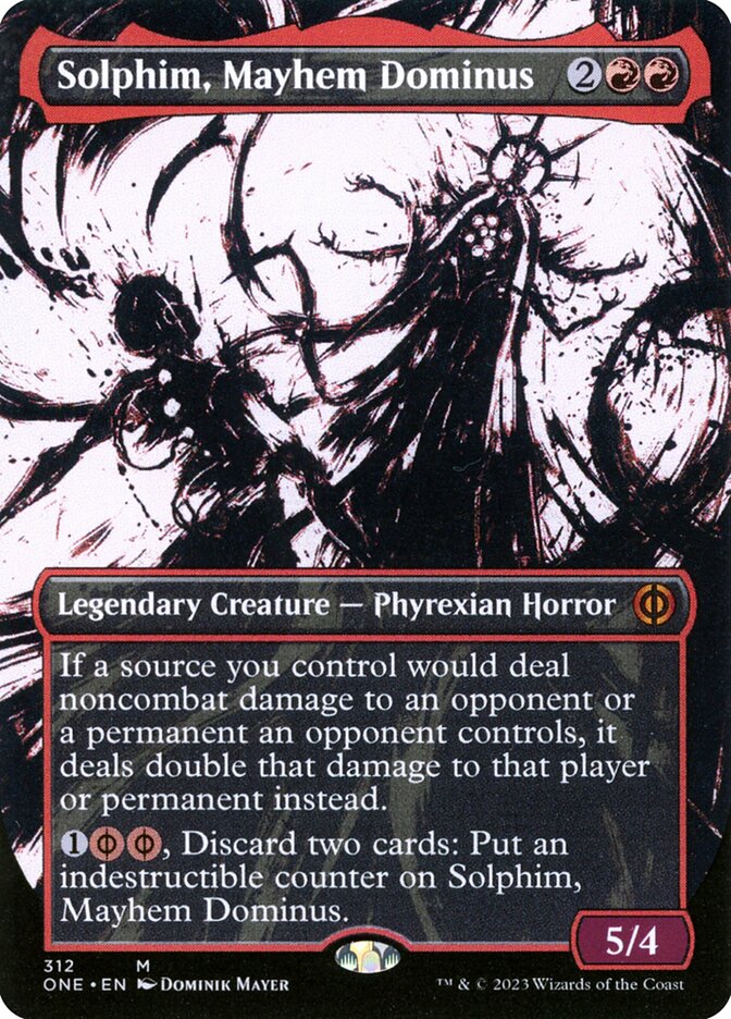 Solphim, Mayhem Dominus - foil - ONE - 312