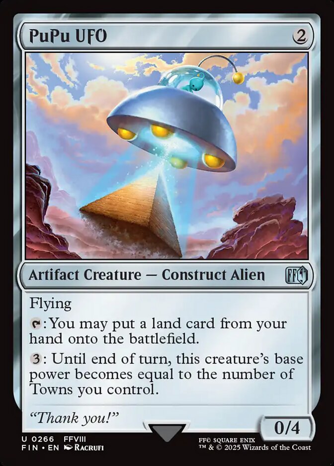PuPu UFO - foil - FIN - 266