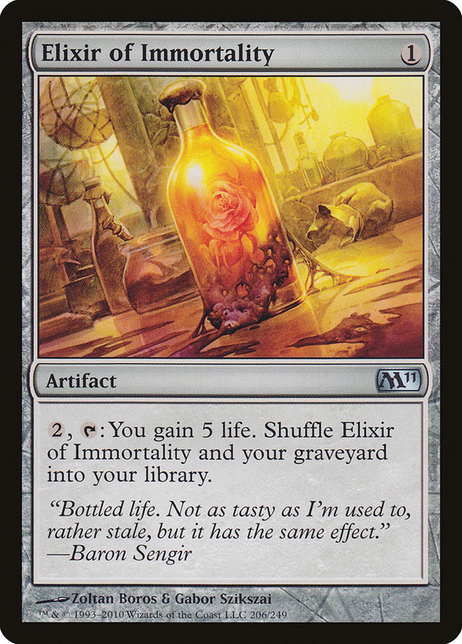Elixir of Immortality - foil - M11 - 206