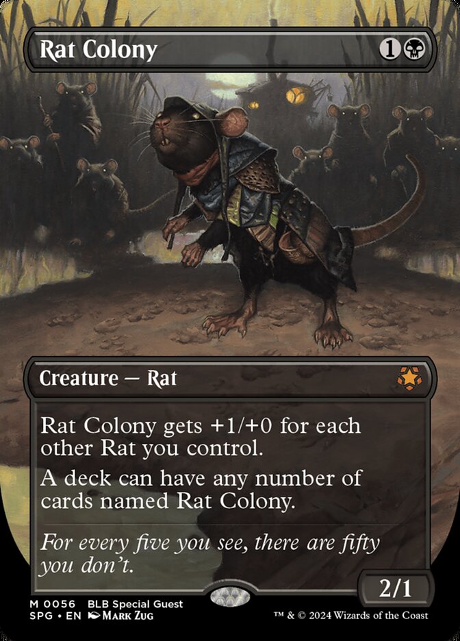 Rat Colony - foil - SPG - 56