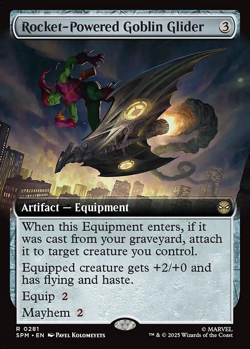 Rocket-Powered Goblin Glider - SPM - 281