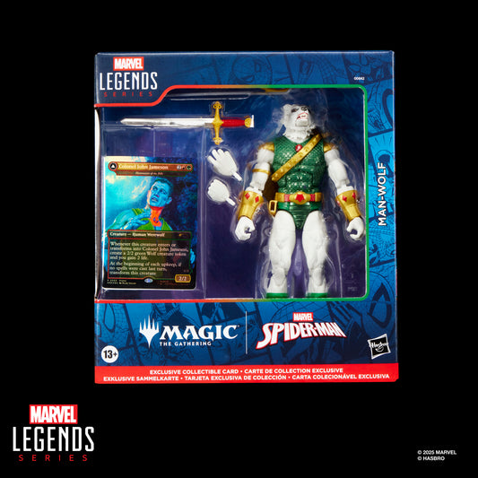 Marvel Legends Series Magic: The Gathering Man-Wolf