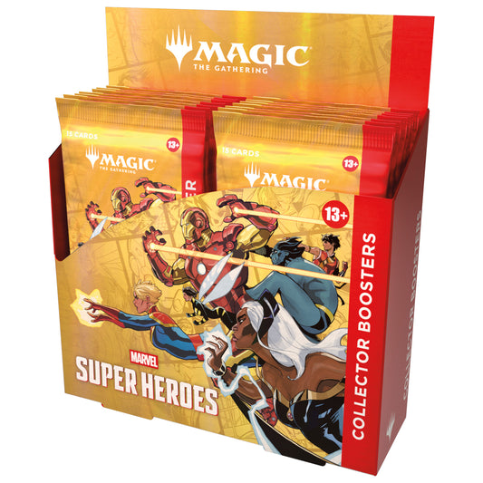 Marvel Super Heroes Collector Booster Display