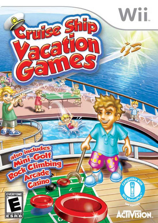 Cruise Ship Vacation Games Wii