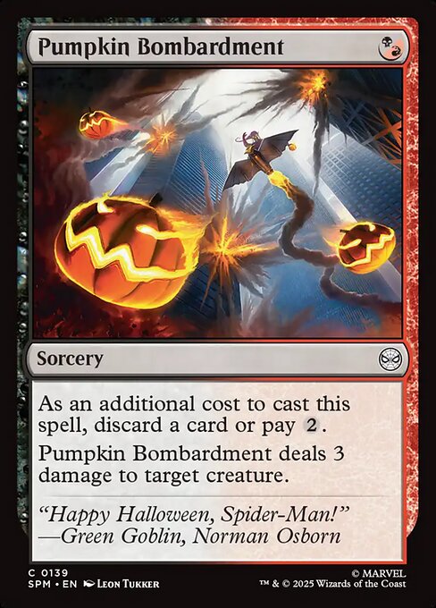 Pumpkin Bombardment - SPM - 139