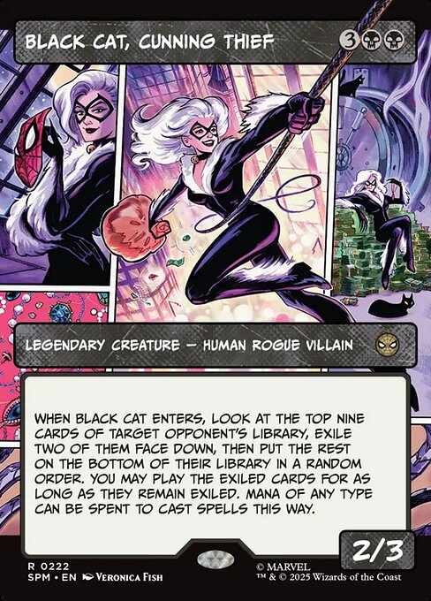 Black Cat, Cunning Thief - SPM - 222